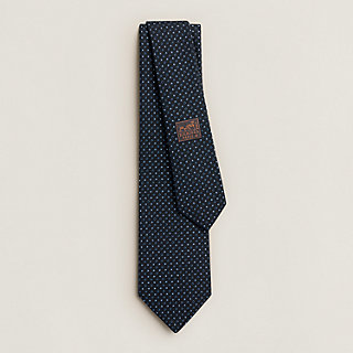 HERMES 4way リバーシブルニットタイ HERMES 4way リバーシブルニットタイ HERMESシルクニットタイ